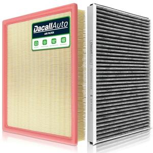 Dacall Engine & Cabin Air Filter Set for Mercedes Sprinter Van (2010-2018) 2500 3500; (2007-2018) Freightliner Dodge Sprinter 2500 3500; Replace 9068300318, A0000903751