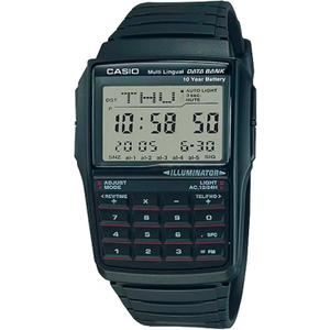Casio Men's Vintage DBC32-1A Data Bank White Digital Watch