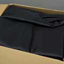 10-Pack Black Tablecloths for Rectangle Tables, 60 x 102 Inches, Stain-Resistant Polyester Fabric for 6 Foot Tables - Washable Table Covers for Weddings, Banquets, Birthday Parties, Events