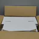 25 Pack 9"x6"x4" inch Small Shipping Boxes White Corrugated Cardboard Box for Small Business, Mailer, Shipping, and Packing