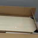 YDN Electric Standing Desk Adjustable Height, 40 x 24 Inches Stand up Desk with Cable Management, Home Office Desks with Splice Board & White Frame, Nature Top