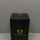 Urn for Human Ashes Adult Female - Rose Flower Cremation Urn Mom - Funeral Urn for Women Made of Zinc Alloy - Hold 200 Cubic inches of Ashes (Gold_Red) (Large Gold_red)