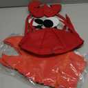 Funny Unisex Novelty Crab Hat - 3D Seafood Hat with Giant Crab Claws Gloves and Costume Props Set