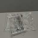 SONGMICS Spice Rack, Expandable Kitchen Countertop Shelf, Small Cupboard Organizer, Metal, Space-Saving Tabletop Shelf, Matte White 