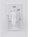 UltraPro 60-Minute In-Wall Spring Wound Countdown Timer Switch, Mechanical Timer for Lights, Bathroom & Exhaust Fans, No Neutral Wire Required, White, 41081