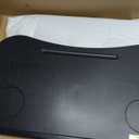 Wheelchair Tray, Detachable Wheelchair Table Removable Adult,Mobility Accessory Attachment Cup Holder Durable, Wheelchair Accessories,Fits Wheelchair Arms of 16" - 20", with Secure Straps