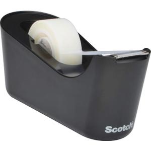Scotch Desktop Dispenser, Black, No Tape Included, 1 Dispenser/Pack (C18-B-0)