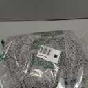 Smiry Luxury Chenille Toilet Rugs U-Shaped 20x20, Soft Absorbent Non-Slip Contour Bathroom Rugs for Toilet, Machine Washable Contoured Bath Mats, Light Grey