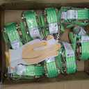 1.5 inch Ratchet Straps Heavy Duty 8 Pack 1-1/2 in x 12ft Cargo Load Tie Down Strap Double J Hook Green 2200lbs Working Load for Trucks