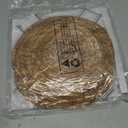 DECYOOL 8 Pack Wasp Nest Decoy Hanging Wasp for Wasps Hornets Yellow Jackets Outdoor Water-Repellent Material (Dark Brown)