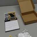 KOSIMI PlayBook'd - Hangman Game Magnetic Cowboy, Vocabulary Words Spelling Challenge Table Game, Hangman Challenge Game,Portable Books Design Board Game