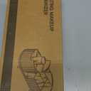 Makeup Organizer Countertop Rotating Makeup Organizer for Vanity Large Capacity Cosmetic Display Case with Makeup Brush Holder Cosmetic Organizer Countertop Black