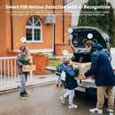 Security Cameras Wireless Outdoor, 2K Battery Powered WiFi Camera with AI Motion Detection, Spotlight & Siren Alarm, Color Night Vision, 2-Way Talk, Waterproof Home Surveillance, Cloud/SD Storage