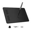 HUION Inspiroy H640P Drawing Tablet, 6x4 inch Digital Art with Battery-Free Stylus, 8192 Pen Pressure, 6 Hot Keys, Graphics Tablet for Drawing, Writing, Design, Teaching, Work with Mac, PC & Mobile
