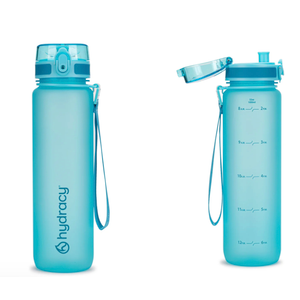 Coach 32 oz / 1 L Water Bottle with Time Marker and Chug Lid