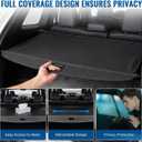 Retractable Cargo Cover for Honda Passport 2026, Rear Trunk Privacy Shade
