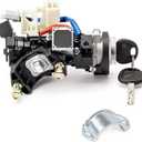 81900-D5B00 Ignition Lock Switch Assembly with Keys Compatible with Kia Optima 2016-2020, Ignition Lock Cylinder with Housing Replaces# 81900-D5A00, 81905-D4120, 81991-35240, 81970-D4B00, 81900D5B00