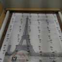 Hongkee 19x25 Frame, Rustic Brown Wood Style, Wall Mounting