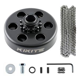 KIKITE Go Kart Clutch 3/4" Bore 12 Tooth,Centrifugal Clutch 12T with #35 Chain for Go Karts Minibike Compatible with Honda Kart Engines，Predator 212 Centrifugal Clutch