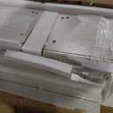 PeakPursuit Fireplace TV Stand, 59'' TV Stand with Fireplace, 24'' Electric Fireplace Insert with Realistic 3D Flame Effect, Entertainment Center with Fireplace, White