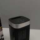 Small Portable Space Heater for Indoor Use - VOCRS 1500W PTC Electric Heater with Thermostat, Remote Control, 12H Timer, Eco and Fan Mode, Rapid and Safe Heating for Bedroom, Office