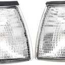 2X Turn Signal Indicator Corner Lights Lamps for BMW 3 Series E36 M3 Z3 Coupe Roadster 316i 318i 320i 325i 19912000 (4DR White)