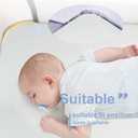 NeoBorn Baby Bassinet Mattress Pad, 32" x 16" Dual Sided Comfort Gel Memory Foam Mattress with Removable Breathable Soft Tencel Cover Fit for Dream On Me Karley Bassinet