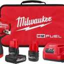 Milwaukee Electric - M12 FUELTRADE Stubby 3/8 Impact Wrench KIT