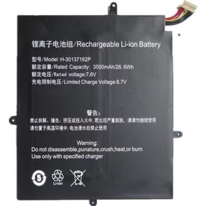 Civhomy Replacement Battery Compatible with Jumper Ezbook X1 F5 MaxBook Y11 H1M6 2666144 H-30137162P NV-2778130-2S 7.6V 3500mAh 10 Pins 8 Cables