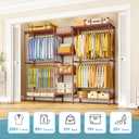 E4 Plus Heavy Duty Clothes Rack, Bronze Metal Closet Storage System