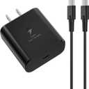 2026 New 45W USB C Super Fast Charging Android Phone Charger Fast Charger Compatible with Samsung Galaxy S25/S25 Ultra/S25+/S24/S24 Ultra/S24+/S23/S23 Ultra/S22/S20/S21/Note 20/Note 10