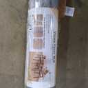 Vicwe Area Mat for Hard Floor, 3'5'Area Rug for Home, PVC Non-Slip Floor Protector for Dining Room, Large Anti-Scratch Floor Mats for Laundry Room, Kitchen, Bedroom (Black)