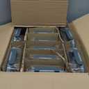 M MCIRCO 10-Pack,22 Oz Glass Meal Prep Containers,Glass Food Storage Containers with lids,Lunch Containers,Microwave, Oven, Freezer and Dishwasher (Gray)