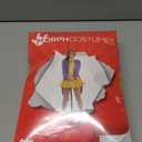 fun shack Womens Chocolate Factory Owner Costume, Halloween Teacher Womens Book Character Costumes for Adults (Medium, Yellow)