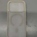 SUPFINE Magnetic for iPhone 17 Pro Case (Compatible with MagSafe)(Military Grade Drop Protection) Translucent Matte Shockproof with Anti-Fingerprint Phone Cover,Antique White