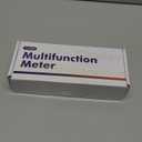 Hydroponics EC pH Tester, Simultaneous Display pH ppm for Base Reservoir Water, Continuous Monitoring of pH Conductivity Temp. ppm for Growing Nutrients, Indoor DWC System, Aeroponic Garden (4 in 1 pH Meter)