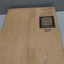 Mayfair Linden Slow Close Toilet Seat, Non Slip Heavy Duty Wood, Easy Install, Elongated, White