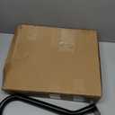 Handrails Wall Mount Stair Safety Handle Non-Slip Step Metal U-Shape Grab Yard Mounted Garage Porch Garden Hand Railings Powder Coated Heavy Duty Indoor or Outdoor Safe Bars Black for 1 to 3 Steps