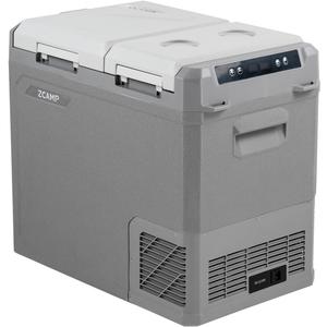 GES55 Portable Freezer,Dual Zone 12 Volt Car Refrigerator,43QT(41L) 12v cooler Fast Cooling Fridge, with 12/24V DC 100-240V AC for Camping, Outdoor, Travel, RV, Truck