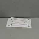 Adjustable Tumbler Lid Organizer - Holds up to 16 Lids, Disposable Cup and Lid Holder, Baby Bottle Drying Racks, Mason Jar Lids Holder,Clutter-Free Kitchen Cabinets,ABS Plastic