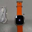 Apple Watch Ultra 2 [GPS + Cellular, 49mm] - Titanium Case with Orange Ocean Band, One Size