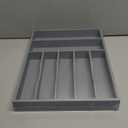 Kitchen Silverware Drawer Organizer and Storage Organizador Small De Cucharas y Tenedores Cubiertos Para Gavetas Cocina Para Gabinete Cajones Cocina Cajones Cocina Para Gabinete Hogar y Cocina Ofertas (7 Slots)