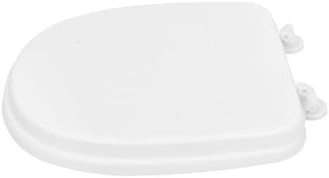 DOITOOL Foam Toilet Seat Cushioned Padded Replacement for Standard and Rv Toilets Heavy Duty Easy Installation Comfortable Design Finish