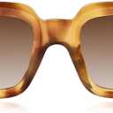 SOJOS Trendy Retro Rectangle Polarized Sunglasses Men 90s Vintage Square Womens Sunnies Shades SJ2388