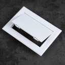 Plastic Access Panel for Drywall - 12x16 inch - Durable Wall Hole Cover Access Door, Plumbing Access Panel, White