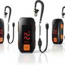 3 Pack Mini Walkie Talkies, Waterproof Small Walkie Talkies Two Way Radio with Earpieces for Outdoor, Restaurants, Hiking, Baseball, Hospital, Tourism, Adults