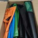 Toffos Snow Tube with 600D Oxford Cover, Heavy Duty Snow Sled, Inflatable Cold Resistance Toboggan Winter Outdoor Skiing Fun