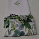 Horaldaily Spring Summer Tablecloth 52x70 Inch Rectangular, Eucalyptus Floral Table Cover for Party Picnic Dinner Decor (52" x 70" (Rectangular), Green)