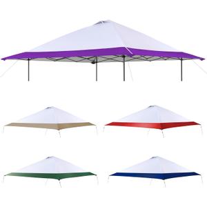 Replacement Cover Compatible with Coleman Oasis 13' x 13' Model:1606532, 2156426, 2156428 2157498, 2622040,Core Equipment 40155,40363,40325,Canopy Cover ONLY, (Purple)