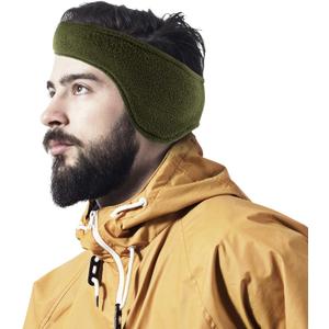 LUTHER PIKE SEATTLE Ear Muffs for Winter - Women & Men's Behind-the-Head Warmers (Green)